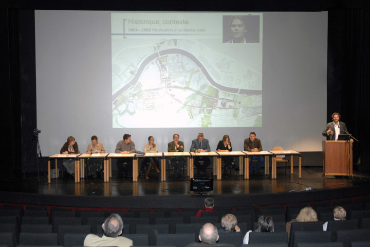 Seraing. Conférence d'Alain Mathot sur les captages d'eau.