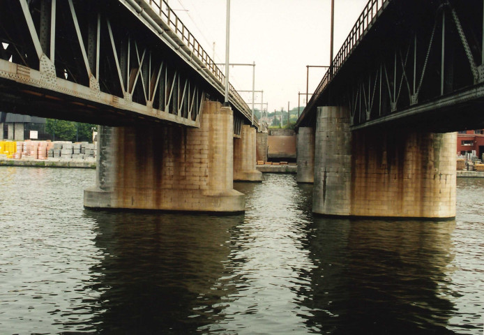 Namur. Jambes. Pont du Luxembourg (SNCB).