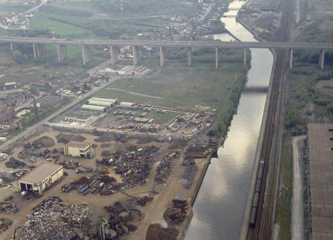 Châtelet. Zone portuaire du Boubier.