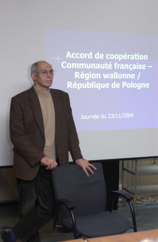 Liège. Rue côte d'or, 253. Visite d'une délégation polonaise.