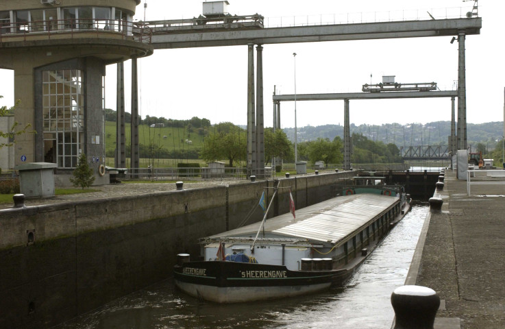 Floreffe. Floriffoux. Basse-Sambre. Barrage-écluse No 16.