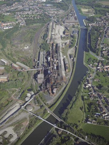 Tubize. Clabecq. Vues aériennes.