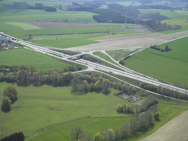 Fauvillers. Warnach. N4. Contournement.