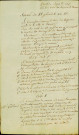 Extrait du registre aux délibérations des hospices de Namur. Séance du 28 pluviôse an 13 (17 février 1805). Division de l'administration en bureau.