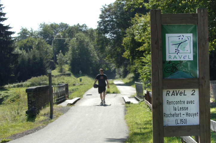 Rochefort et Jemelle. Ravel 2. Ancienne ligne SNCB 150.