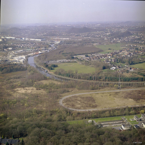 Farciennes. Basse-Sambre. Vues aériennes.