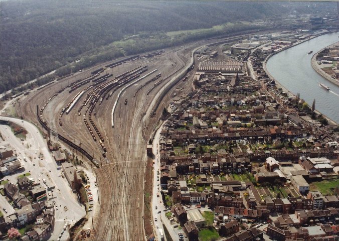 Liège. Kinkempois. Port de Renory et gare de formation.