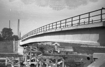 Halle. Inauguration de la passerelle de Malaheide sur le Canal Bruxelles-Charleroi.