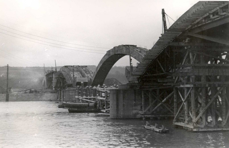 Construction du pont