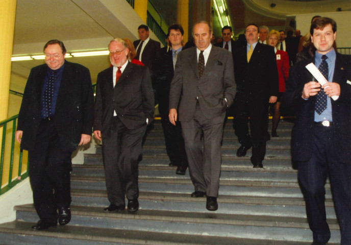 Charleroi. Palais des expositions. Inauguration du palais des sports.
