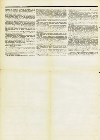 Extrait de L'Éclaireur relatant la réunion, du 20 juillet 1848, de l'Association libérale de Namur.