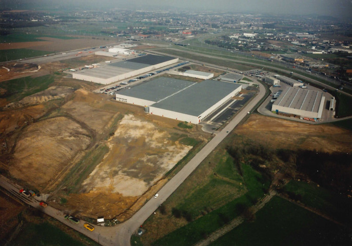 Grâce-Hollogne. Bierset. Vues aériennes.