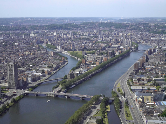 Liège. Bressoux et Droixhe. Vues aériennes.