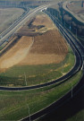 Mont-Saint-Guibert. RN 25. Echangeur vers Louvain-la-Neuve.