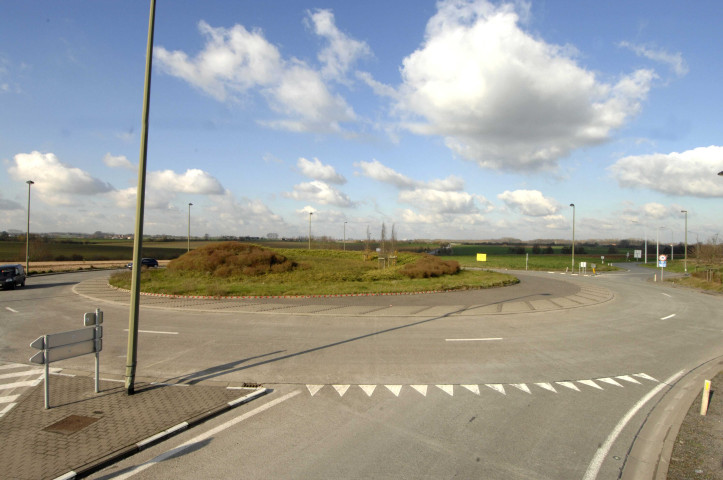 Le Roeulx. Mignault. Giratoire "Résistance".