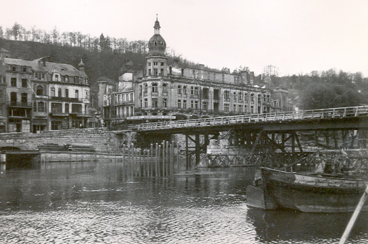 Vues du pont provisoire