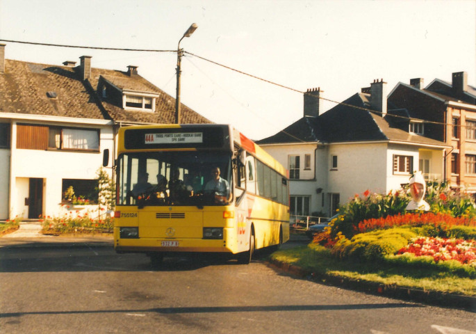 Stavelot. Rond-point 'Blanc-Moussy'.