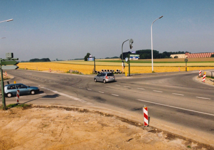 Waremme. RN69. Contournement de la ville. Aménagements.