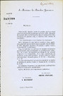 Invitation à assister à deux répétitions générales qui sont organisées en vue de la participation au Grand concours de chant d'ensemble qui a lieu à Lille, le 29 juin 1862.