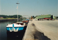 Antoing. Quai de Vaulx sur l'Escaut.