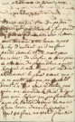 Lettre de J. Jérôme de Saint-Étienne (?) concernant l'achat de papier bleu.