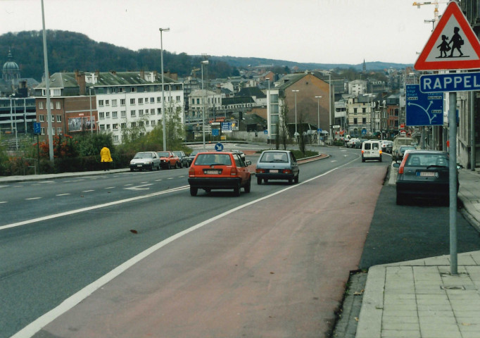 Namur. Chaussée de Louvain (RN 91).