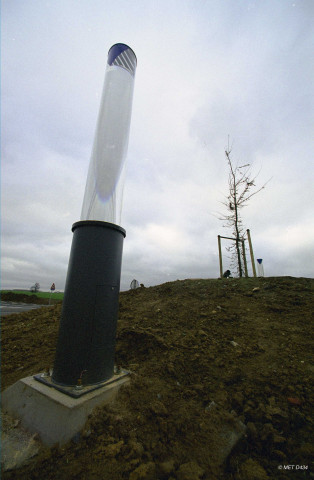 Waremme. Geer. RN 69-637. Giratoire. Installations lumineuses de jour et de nuit.