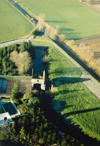 Hensies. Thulin. Ancienne écluse du XVI° siècle de Débihan sur l'ancienne Haine.