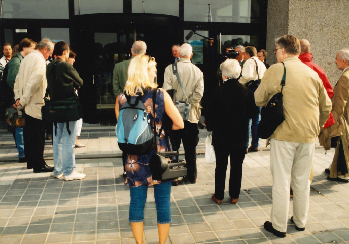 Le Roeulx. Ascenseur de Strépy-Thieu. Inauguration.