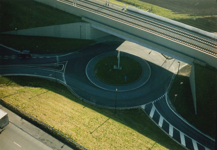 Waremme. Vues aériennes.