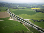 Ciney. Achêne. Sortie d'autoroute.