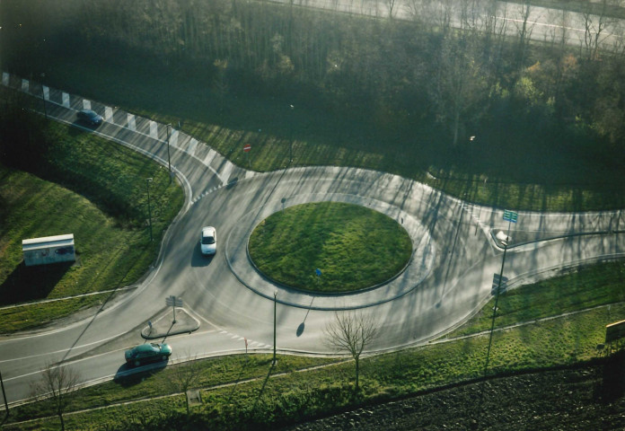 Waremme. Vues aériennes.