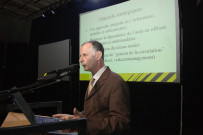 Fleurus. Ferme de Martinroux. Conférence pour M. le ministre André Antoine.