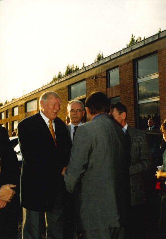 Flémalle. Ivoz-Ramet. Inauguration du nouveau barrage Moderniser.