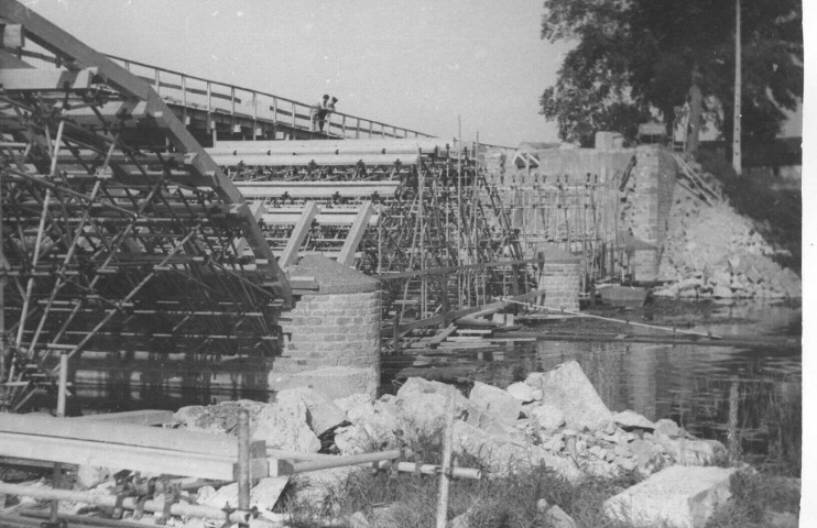 Construction du pont