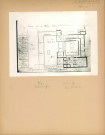 Plan de l'abbaye Notre-Dame de Clairefontaine.