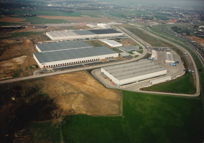 Grâce-Hollogne. Bierset. Vues aériennes.