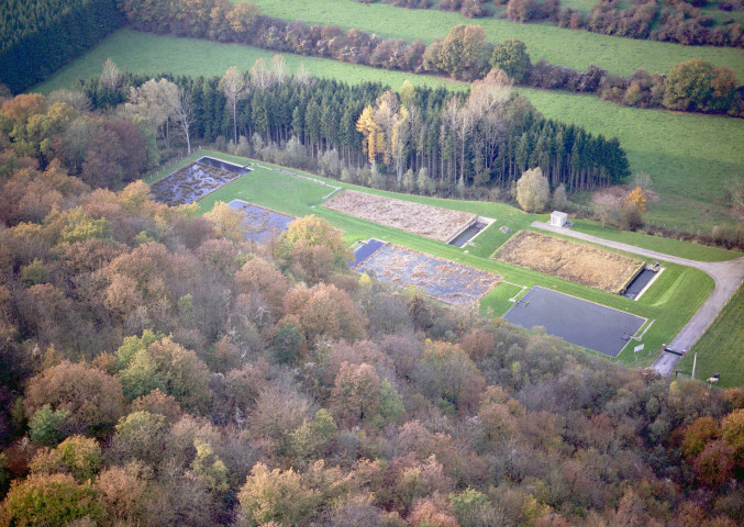 Station d'épuration entre Doische et Vaucelle.