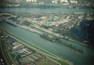 Liège. Ile Monsin. Vues aériennes.