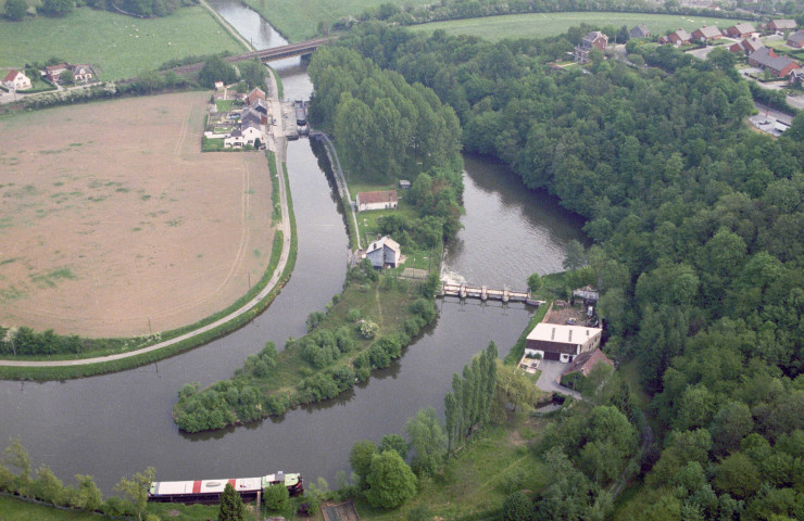 Barrage et écluse n°4.