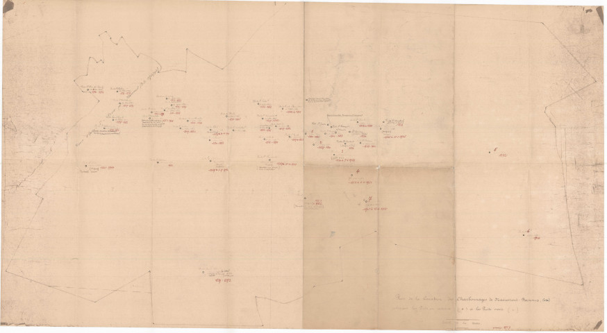 Plan de la concession de Mariemont-Bascoup,...