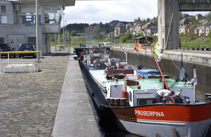 Namur. Flawinne. Barrage-écluse No 17.