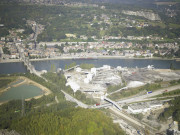 Engis. Hermalle-sous-Huy. Vues aériennes.