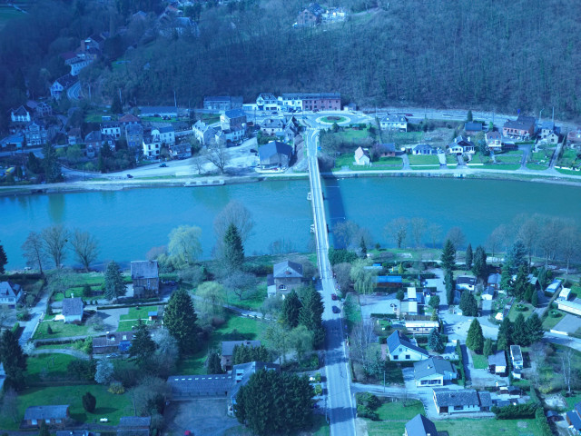 Profondeville. Lustin. Vues aériennes.