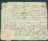 Extrait d'acte de mariage d'Evrard Charles Gengot et de Cécile Bodson, le 17 mai 1712.