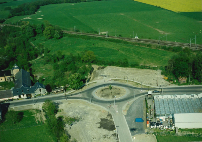 Beauraing. Phase 1 du contournement de la ville.