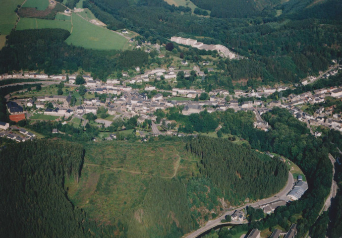 Houffalize. La ville et ses environs.