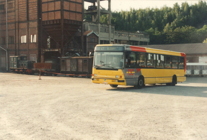 Blégny. Entrée de la mine et du musée.