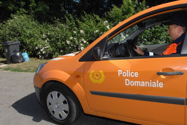 Province du Hainaut. Actions de la police domaniale.