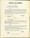Document, signé par le comte de Baillet, président du Conseil provincial de Namur, et d'E. Anciaux, greffier dudit Conseil, désapprouvant le budget alloué à l'organisation de la kermesse de Namur.